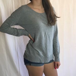 Gray sweater